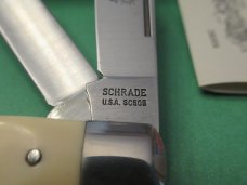 Schrade 1984 Scrimshaw  Stockman Model # SC505 