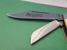Schrade 1984 Scrimshaw  Stockman Model # SC505 