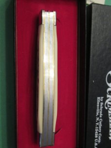 Schrade 1984 Scrimshaw  Stockman Model # SC505 