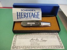 Schrade 1983 Heritage Green  Bone Barlow Pattern # 2661