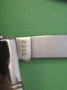 Schrade 1983 Heritage Green  Bone Barlow Pattern # 2661