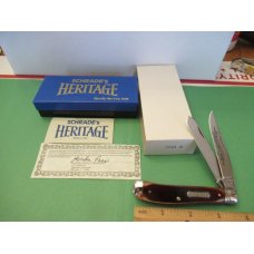 Schrade 1983 Heritage Brown Bone Trapper Pattern 2941