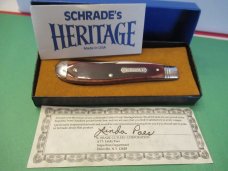 Schrade 1983 Heritage Brown Bone Trapper Pattern # 2941