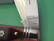 Schrade 1983 Heritage Brown Bone Trapper Pattern # 2941