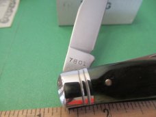 Schrade 1983 Heritage Green  Bone Muskrat Pattern # 7801 