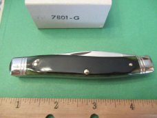 Schrade 1983 Heritage Green  Bone Muskrat Pattern # 7801 