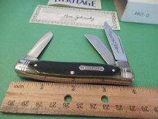 Schrade Heritage Green Bone Stockman Pattern # 8801