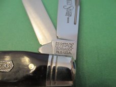 Schrade Heritage Brown  Bone Stockman Pattern # 8801