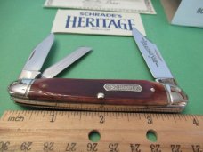 Schrade Heritage Brown  Bone Whittler Pattern # 8041