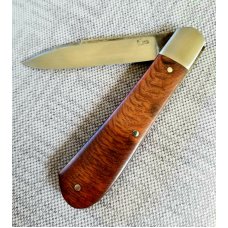 K'roo Custom K'roo Zulu Terblans Beechwood Burl Knife,2020,NEW,W/ slip,3.95"