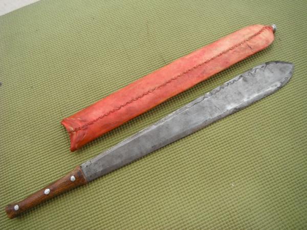 Antique East African, Kenya, Maasai Seme Ol Alem Herder's Sword, Machete, Knife