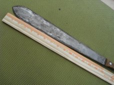 Antique East African, Kenya, Maasai Seme Ol Alem Herder's Sword, Machete, Knife