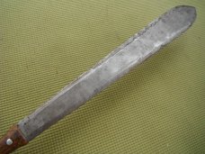 Antique East African, Kenya, Maasai Seme Ol Alem Herder's Sword, Machete, Knife