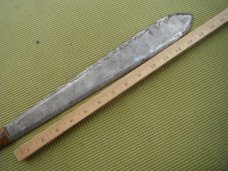 Antique East African, Kenya, Maasai Seme Ol Alem Herder's Sword, Machete, Knife