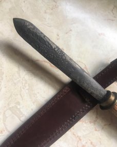 BLACK SMITH MADE DAGGER