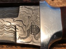 Shiva Ki Damascus double edge fighter