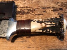 Shiva Ki Damascus double edge fighter