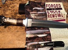 Shiva Ki Damascus double edge fighter