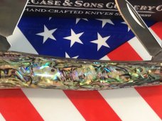 Case xx Brothers Seahorse Whittler (MDL# 8355WH SS) w/ Genuine Paua Shell Abalone Handles -NOS -Mint