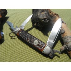 Vintage Boker Tree Brand USA Model 9361 Camp, Scout utility pocket knife