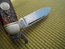 Vintage Boker Tree Brand USA Model 9361 Camp, Scout utility pocket knife