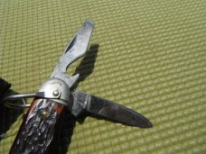 Vintage Boker Tree Brand USA Model 9361 Camp, Scout utility pocket knife