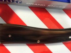 Bulldog Brand 3 Blade Whittler w/ Imitation Buffalo Horn Handles & Blade Frost -NOS