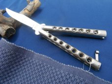 vintage 1980's valor Shanghi 571 stainless drop point balisong butterfly knife made in Japan!!!