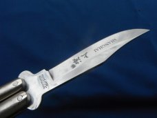 vintage 1980's valor Shanghi 571 stainless drop point balisong butterfly knife made in Japan!!!