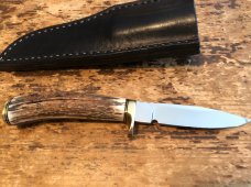 Marty Beets buck handled practical knive