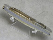 Bulldog Brand Hammer Forged Solingen Germany Pit Bulls Genuine Stag Large Whittler Knife