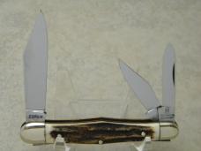 Kissing Crane Robt Klass Solingen Germany Stag 2735 XIV Whittler Knife c.1975