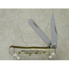 Case XX USA 2005 W.R. Case & Sons Cutlery Co. Celebration Bone 62154 SS Tiny Trapper Knife