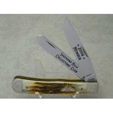 Case XX USA 2006 Vintage Bone V6254 Shepherd Hills Collector's Club Charter Member Trapper Knife