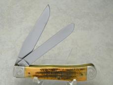 Case XX USA 2006 Vintage Bone V6254 Shepherd Hills Collector's Club Charter Member Trapper Knife