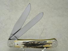Case XX USA 2009 Stag 5254 Shepherd Hills Collector's Club Charter Member Trapper Knife