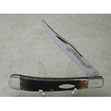 Case XX SS USA 1981 Bone 6151 1st Edition Case Collectors Club Banana Trapper Knife