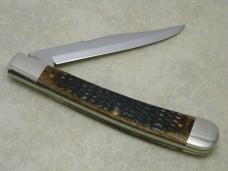Case XX SS USA 1981 Bone 6151 1st Edition Case Collectors Club Banana Trapper Knife