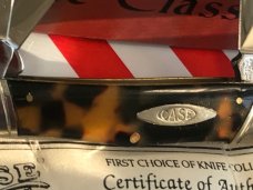Case xx Case Classic 1990 Whittler Knife w/ Imitation Tortoise Shell Handles -NOS w/ COA +Orig Box