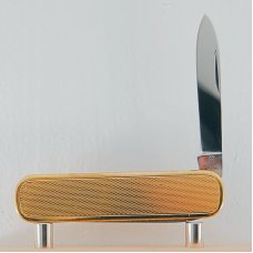 Henckels Friodur 2-Blade 2 3/4" Pen Knife In Excellent Condition With Stainless Steel Covers (968)
