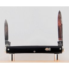 Henckels 2-Blade 2 11/16" Long Pen Knife In Excellent Condition With Ebony Covers (987)