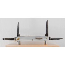 Henckels 4-Blade 2 1/2" Long Pen Knife In Excellent Condition With Mother of Pearl Covers (995)