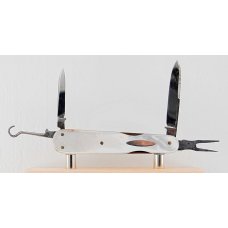 Ward & Morton 6-Blade 2 13/16" Long Multitool In Excellent Condition With Mother of Pearl (1001)