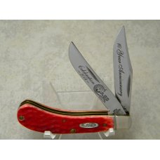 Case XX USA 2004 Case Celebration 10 Year Anniversary Red Bone T.B.62110 SS Saddlehorn Knife