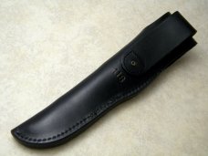 Buck 118 USA Black Personal Fixed Blade Hunting Sheath Knife in Box - Early 1970's