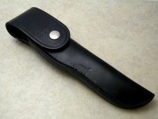 Buck 118 USA Black Personal Fixed Blade Hunting Sheath Knife in Box - Early 1970's
