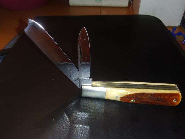 Parker Eagle Cutlery One Armed Man Razor Knife Parker Eagle Cutlery One Armed Man Razor Knife