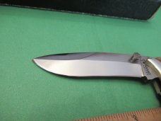 Black Jack Knives Black Micarta Mid-Folding  Mamba  Model BJ-90