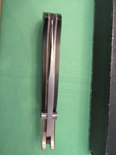Black Jack Knives Black Micarta Mid-Folding  Mamba  Model BJ-90