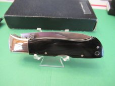 Black Jack Knives Black Micarta Mid-Folding  Mamba  Model BJ-90